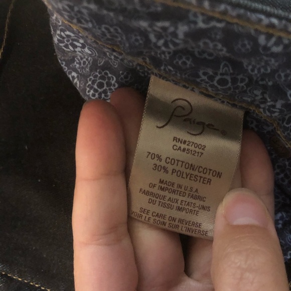 Paige High Waisted Skinny Jeans - Picture 3 of 8